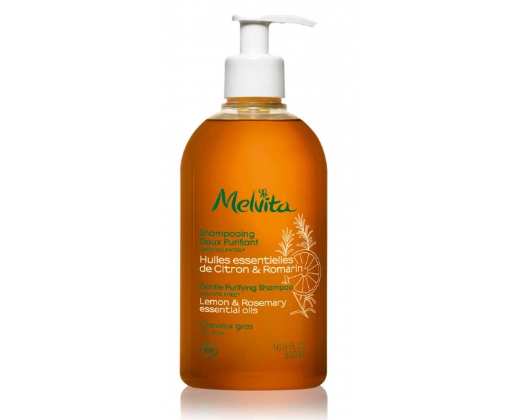 蜜葳特 清爽护理洗发液 压嘴装 melvita shampooing doux purifiant