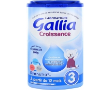 法国仓 COLISSIMO直邮风险自担 邮费另算 佳丽雅 3段 标准型药店装 Gallia Croissance 800g