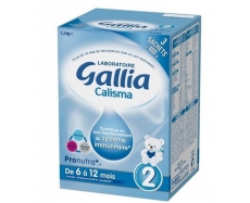 法国仓 COLISSIMO直邮风险自担 邮费另算 佳丽雅 2段标准型配方奶  1200G（6~12个月）Gallia Calisma 2e Age 1200 g