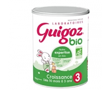 法国仓 包税奶粉专线 需要1个收件人身份信息 6罐*法国古戈氏 有机 3段(1-3岁宝宝) GUIGOZ CROISSANCE 800g