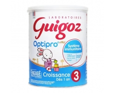 法国仓 包税奶粉专线 需要1个收件人身份信息 4罐*法国古戈氏 标准型奶粉 3段(1-3岁宝宝) GUIGOZ OPTIPRO 900g