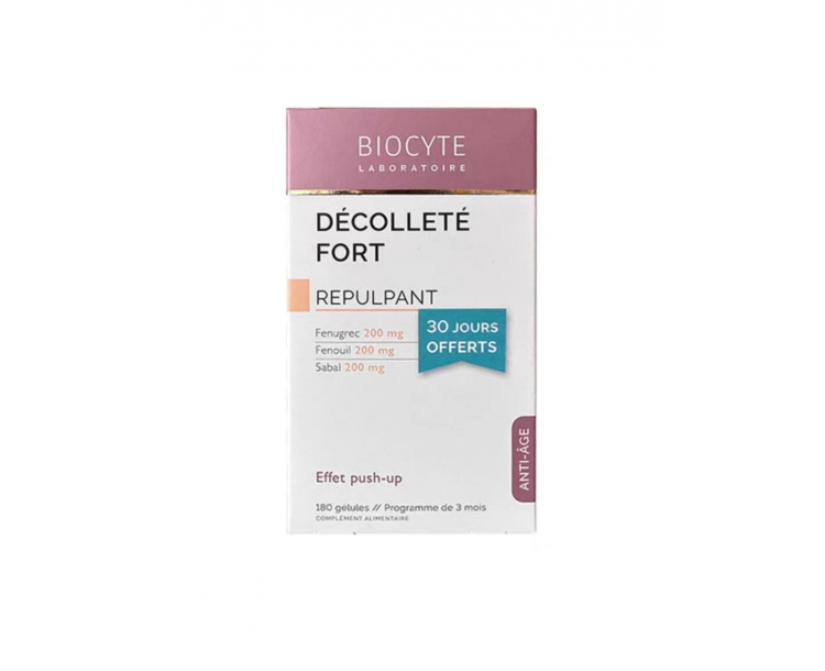 其他仓 BIOCYTE 丰胸丸 180粒 PACK DECOLLETE FORT